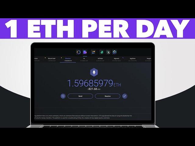  Earn Free 1.5 eth Every 24 Hours | Free eth Mining Site (NO INVESTMENT) 31.05.2023