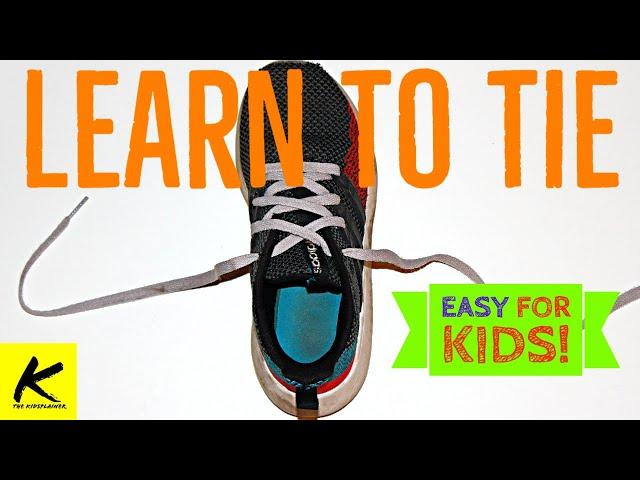 HOW TO TIE YOUR SHOES - Easy for Kids!