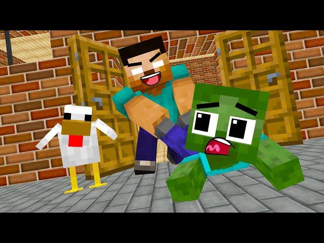 Find the Zombie Mother Challenge - Minecraft Animation