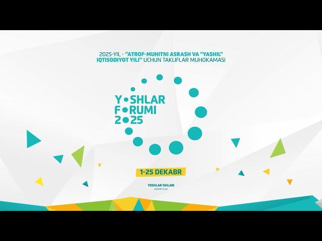 Yoshlar forumiga start berildi