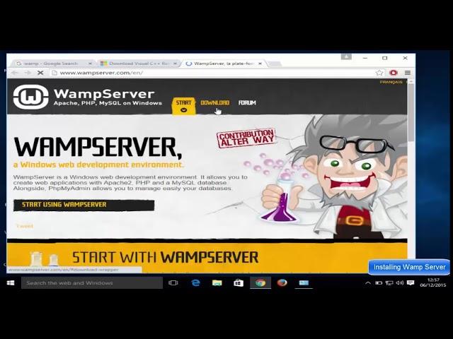 How to Download and Install Wamp Server on Windows 10