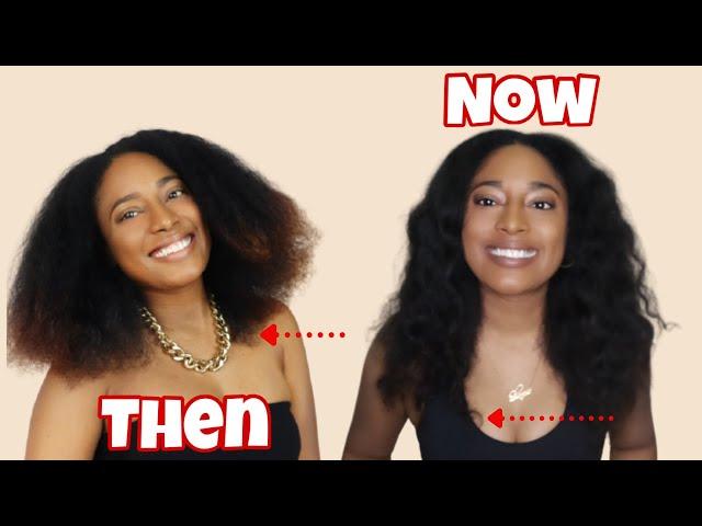 MY 1 YEAR NATURAL HAIR GROWTH JOURNEY UPDATE! |  (Length Check)