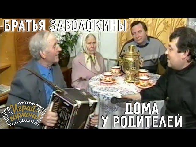 Играй, гармонь! | Братья Заволокины дома у родителей