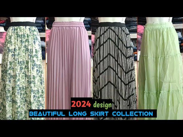 Long skirt collection 2024 design / Summer skirt lookbook 2024