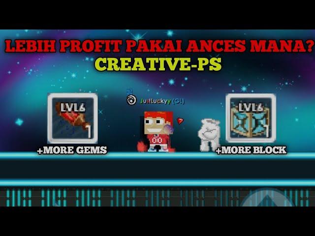 LEBIH PROFIT MANA??!! | Perbandingan Ances Merah Dengan Ances Biru Creative-PS | BEST GTPS 2023