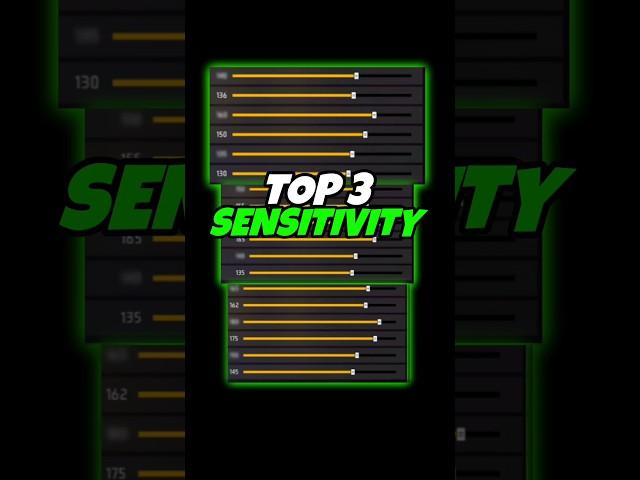 Top 3 Sensitivity 2024 | Free Fire Sensitivity | Free Fire Headshot Setting