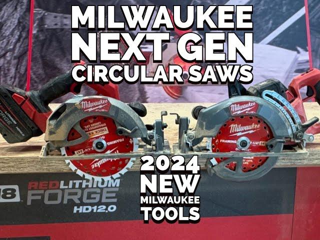 Milwaukee FUEL Circular Saws | 2024 Next Generation