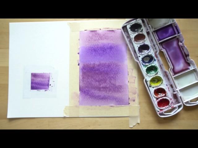 Masking Tape and Watercolor Tips