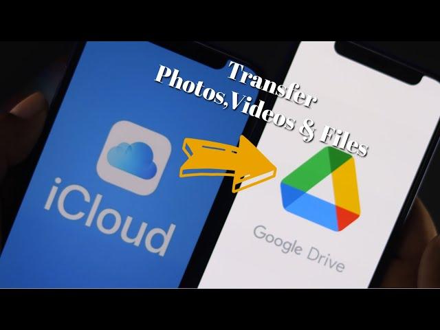 How to Move Files from iCloud to Google Drive | Transfer iCloud to Google Drive