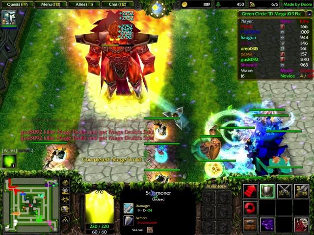 Warcraft 3: Green Circle TD Mega