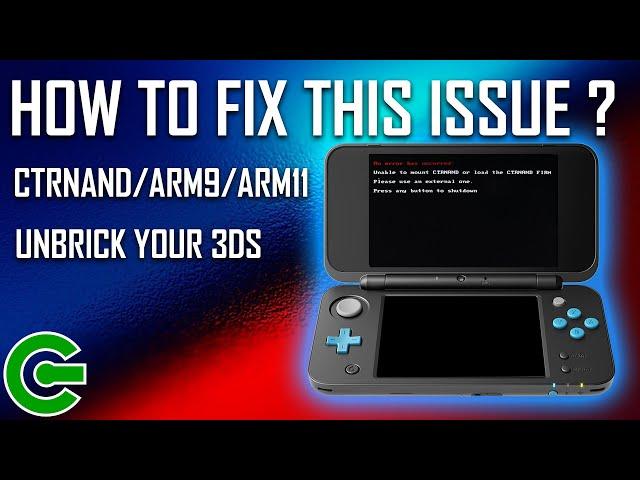 USE THIS GUIDE TO FIX THE "UNABLE TO MOUNT CTRNAND"