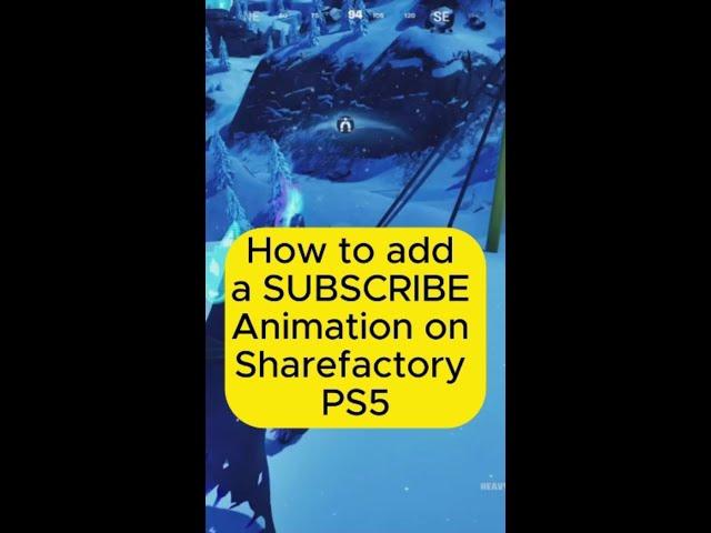 Easy Tutorial: Add YouTube Subscribe Animation Quickly #short