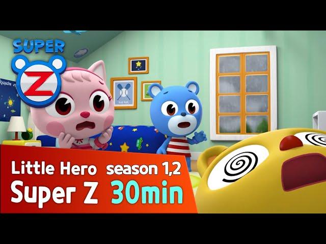 [Super Z 1,2] Little Hero Super Z l 30min Play l Clay Toy Play Speed Ron l