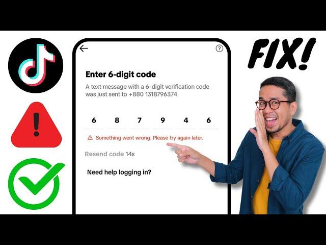 How to fix Tiktok Something went wrong. Please try again later | Tiktok Something went wrong