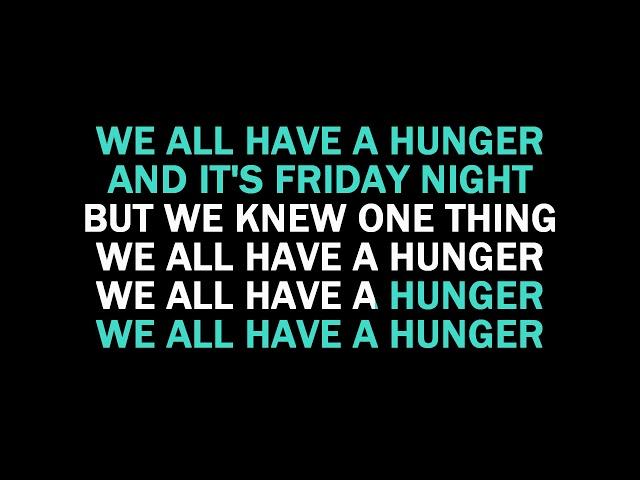 Hunger Karaoke Florence + The Machine