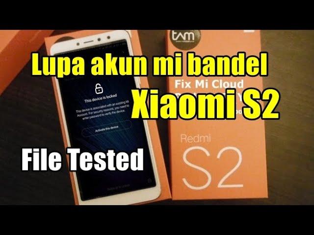 Xiaomi S2 forgot the stubborn mi account