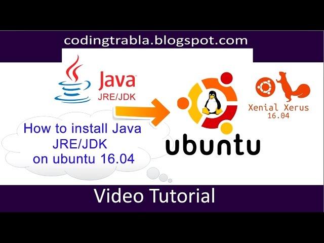 How to Install Java JRE,JDK on Ubuntu 16.04 byDA