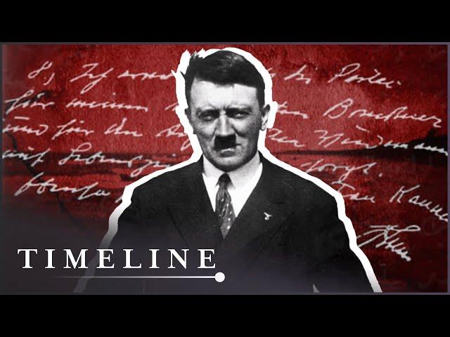 The Secrets Of Hitler's Life In His Own Words