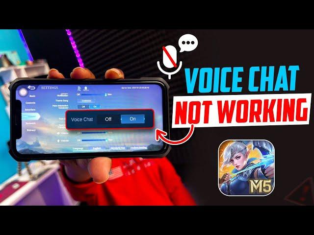 How to fix voice chat is not working issue in Mobile Legends on iPhone |  Fix ML Voice Chat Issues