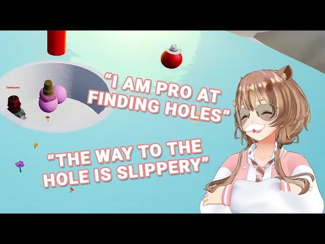 Risu is Totally Not Saying Sus Stuffs During Golf It! 900k Subs Stream | Ayunda Risu | Hololive ID