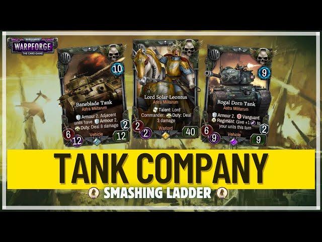 Lord Solar Leontus Tank Company Deck Guide | Warhammer 40,000: WARPFORGE