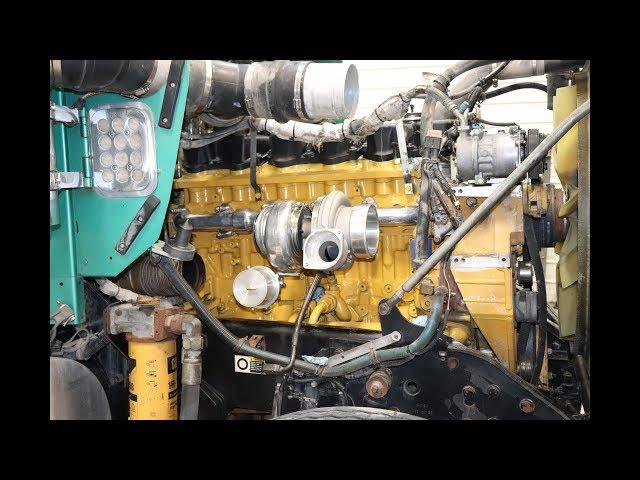 Caterpillar C15 Twin Turbo To Switchblade Single Turbo