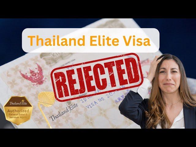 Elite Visa Update: Thailand Elite Visa Applications REJECTED for Education Visa Applicants