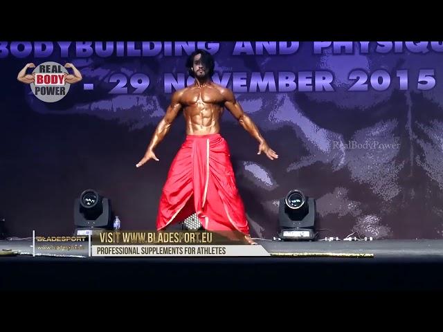 Thakur Anoop Singh Mr World Winning Performance Bodybuilding