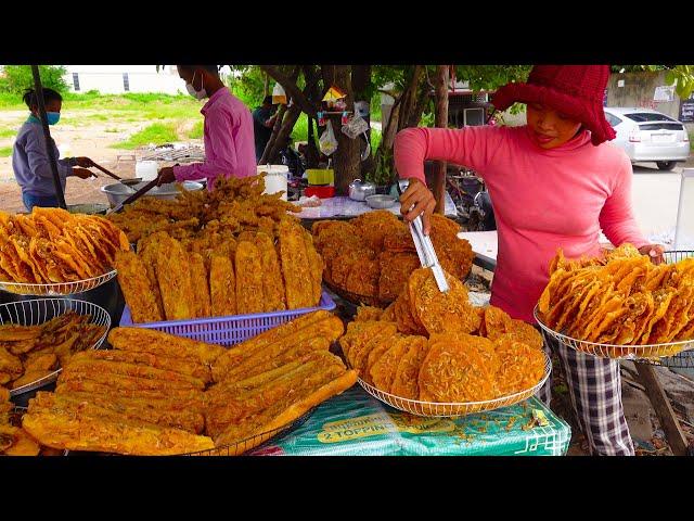 Amazing ! Popular Cambodian Local Street Food That YOU Should Try ! Street Food Collection