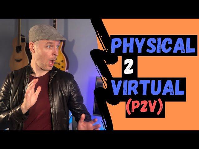 How to CONVERT A Physical PC or SERVER into a Virtual Machine | Physical to Virtual (P2V) in VMware