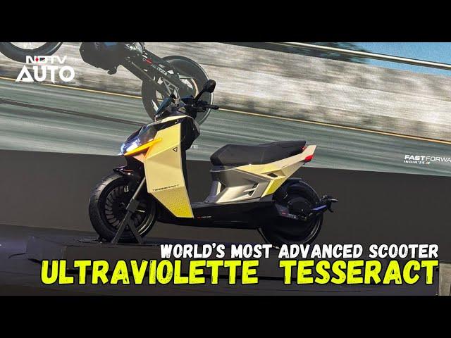 Ultraviolette Tesseract Electric Scooter | Launched at ₹1.20 lakh | Key Highlights | NDTV AUTO