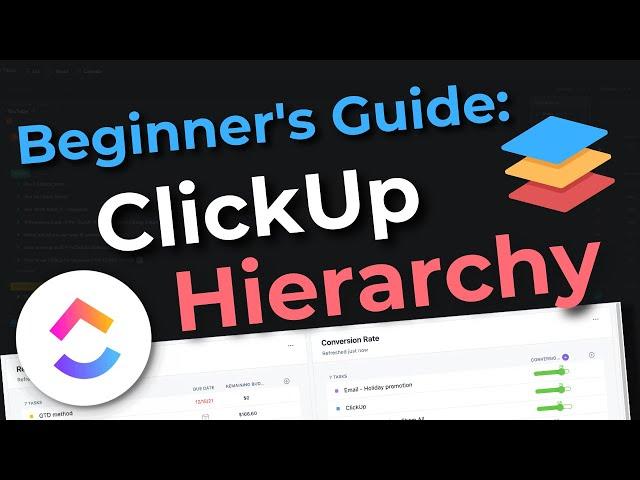 A Beginner's Guide to the ClickUp Hierarchy (Simple ClickUp Setup)