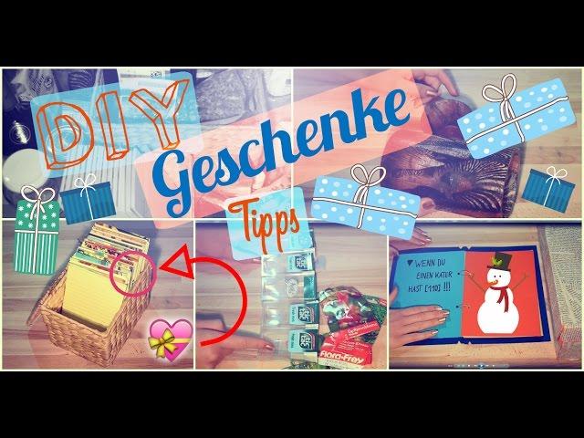 14 Geschenke TIPPS - selbstgemacht, DIY & gekauft! | günstig und schnell | Geschenkideen