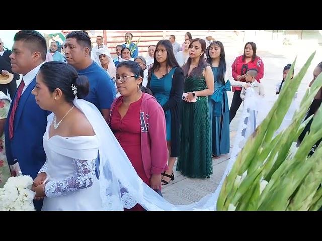 Así comienza una gran fiesta en Santo Domingo Xagacia Villa Alta Oaxaca México.