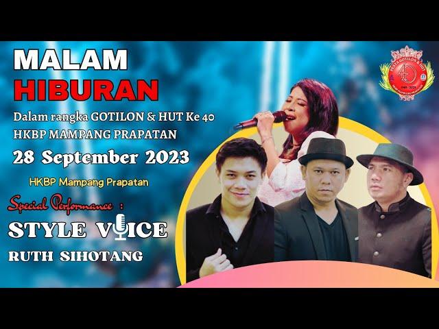 Malam Hiburan Rangkaian Gotilon dan HUT HKBP Mampang 2023, Kamis / 28 September 2023, 17.00 WIB