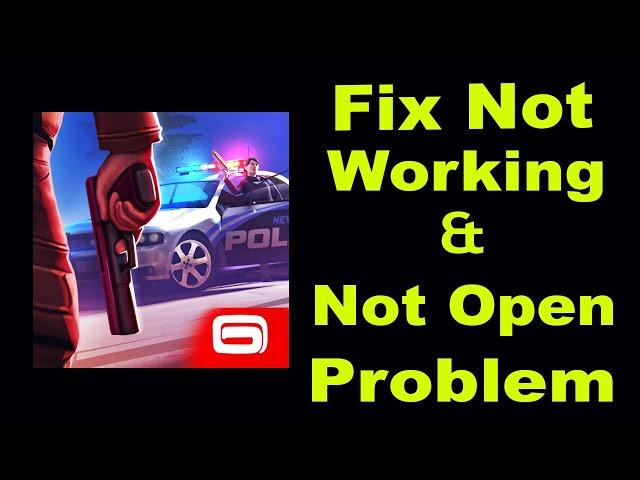 How To Fix Gangstar New Orleans App Not Working | Gangstar New Orleans Not Open Problem | PSA 24