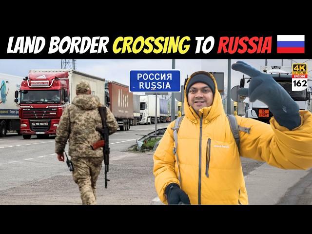 EP 162 Land Border Crossing to Russia from Kazakhstan -15 °C ൽ പേടിച്ച്‌ വിറച്ച Border Crossing