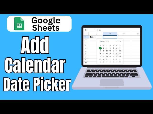 How to Add Calendar Date Picker in Google Sheets (Step by Step)