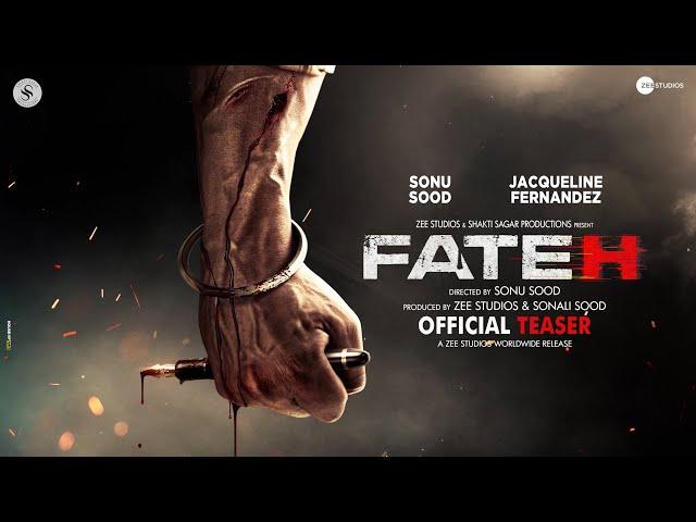 FATEH | Official Teaser | Sonu Sood | Jacqueline Fernandez | 2024