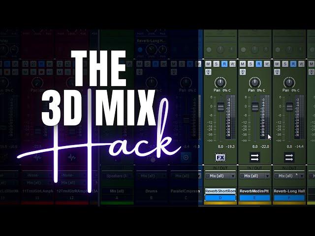 The BEST Reverb Trick For A 3D Mix!