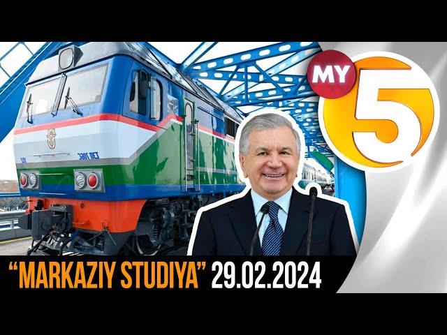 "Markaziy studiya" ko'rsatuvi 29.02.24