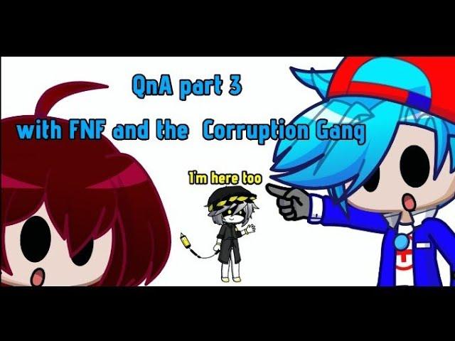 QnA part 3 /Ask the FNF and the Corruption Gang\ + N from Murder Drones (Gacha Life 2 Animation)