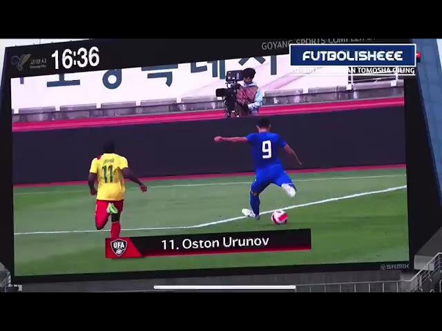 Cameroon 0:2  Uzbekistan