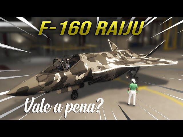 GTA 5 - TUDO SOBRE O NOVO JATO F-160 RAIJU! SERÁ QUE O MELHOR DE TODOS? TESTE COMPLETO