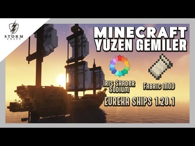 Minecraft Gemi Modu • Eureka Ships • Artık Gemileri Yüzdürebiliyoruz!! (GÖRÜNMEZ GEMİ HATASI ÇÖZÜMÜ)