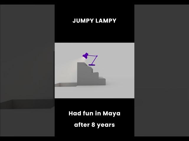 JUMPY LAMPY having fun on Bumpy stairs