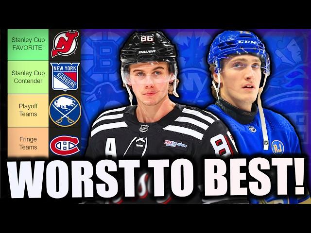 *RANKING* EVERY NHL TEAM FOR THE 2025 SEASON!