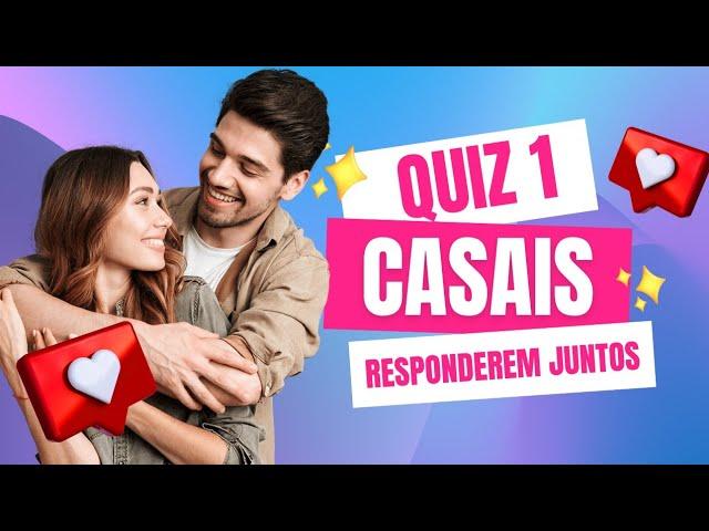 QUIZ PARA CASAIS / TESTE SUAS AFINIDADES / QUIZ ZEIRA