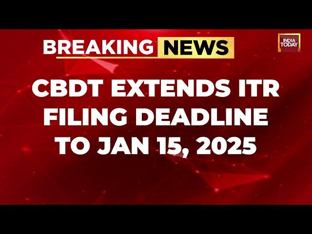 Income tax dept extends deadline for filing belated and revised ITR for AY 2024-25 to Jan 15