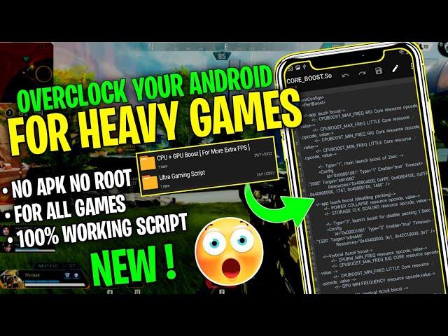 How to Overclock Your Android + Enable Performance Mode on Any Android | No RootOverclcok - No Lag